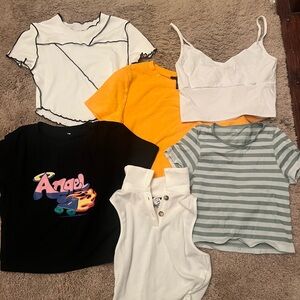 Pack of 6 TOPS!! Including Urban Outfitters, SHEIN, Forever 21,
